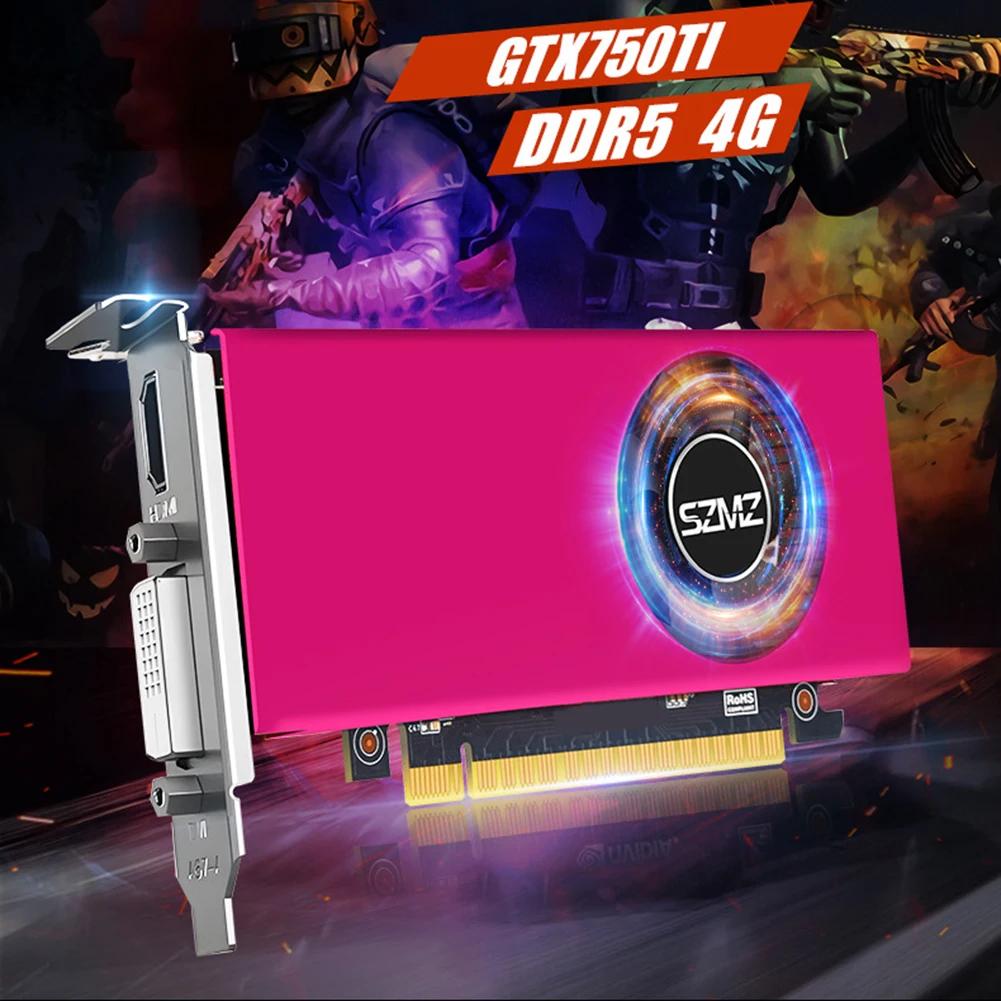 GTX 750TI 4GB PCI-E 2.0 16X ǻ ׷ ī, HDMI ȣȯ ̽, ũž ׷ ī, 128 Ʈ, 1020MHz